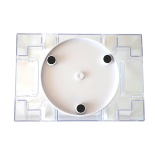 Foto 5 | Foto 5 | Bandeja Giratoria Para Cartas Dnb 6 Cubiertas Plástico Soporte Para Canasta - Venta Internacional.