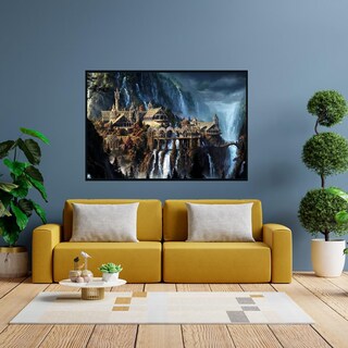 Foto 4 | Foto 4 | Rompecabezas Moruska Fantasy Waterfall Castle 1000 Piezas - Venta Internacional.