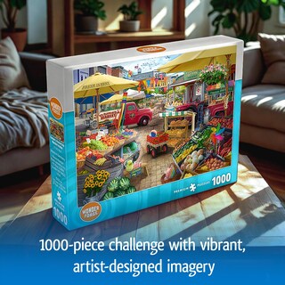 Foto 3 | Foto 3 | Rompecabezas Wonder Forge Farmer's Market Day 1000 Piezas - Venta Internacional.