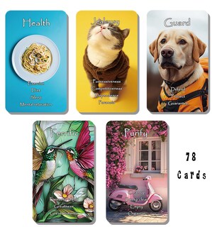 Foto 2 | Foto 2 | Baraja De Cartas De Oracle Trikendou Intuition Oracle 78 Cartas - Venta Internacional.