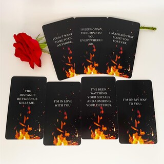 Foto 5 | Foto 5 | Oracle Cards Queenofpain: Corazón Ardiente Amor Llama Gemela - Venta Internacional.