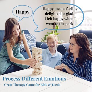 Foto 2 | Foto 2 | Juego De Terapia Tumbling Tower Feelingsbuilder Para Niños Y Adolescentes - Venta Internacional.