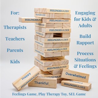 Foto 4 | Foto 4 | Juego De Terapia Tumbling Tower Feelingsbuilder Para Niños Y Adolescentes - Venta Internacional.