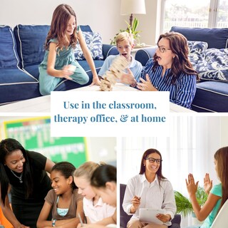 Foto 6 | Foto 6 | Juego De Terapia Tumbling Tower Feelingsbuilder Para Niños Y Adolescentes - Venta Internacional.