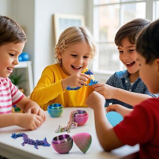 Foto 4 | Foto 4 | Juego De 4 Cestas De Pascua Impresas En 3d Con Forma De Huevo De Dragón Tboline - Venta Internacional.