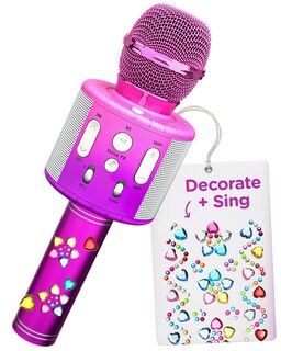 Foto 1 | Foto 1 | Micrófono De Karaoke Move2play Kids Con Pegatinas Y Bluetooth - Venta Internacional.