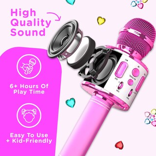 Foto 4 | Foto 4 | Micrófono De Karaoke Move2play Kids Con Bluetooth Y Pegatinas - Venta Internacional.