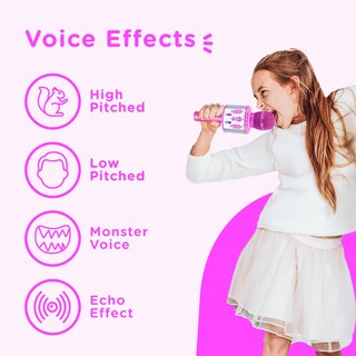 Foto 5 | Foto 5 | Micrófono De Karaoke Move2play Kids Con Bluetooth Y Pegatinas - Venta Internacional.