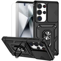 Funda De Teléfono M Maikezi Con Soporte Ultra Magnético Para Samsung Galaxy S25 - Venta Internacional.