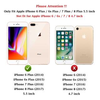 Foto 2 | Foto 2 | Funda De Teléfono M Maikezi Para Iphone Plus Grado Militar 4 5 M De Caída - Venta Internacional.