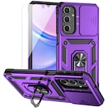 Funda De Teléfono M Maikezi Para Samsung Galaxy A16 5g De Doble Capa Color Morado - Venta Internacional.