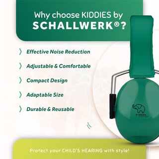 Foto 3 | Foto 3 | Orejeras Con Protección Contra El Ruido Schallwerk Para Niños Jungle Green - Venta Internacional.