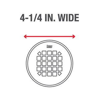 Foto 6 | Foto 6 | Colador De Ducha Oatey Snap-tite 11 Cm Negro Mate - Venta Internacional.