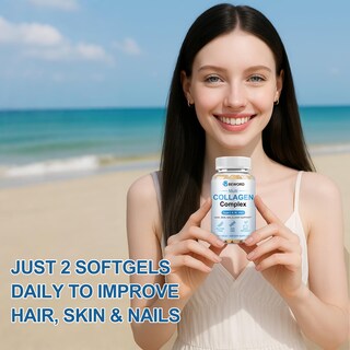 Foto 6 | Foto 6 | Cápsulas Blandas Multicolágeno Beword 240 Cápsulas Con Vitamina C Y Ácido Hialurónico - Venta Internacional.