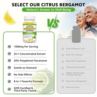 Foto 5 | Foto 5 | Suplemento Nutricional Zetelixia Citrus Bergamot Gomies 60 Unidades - Venta Internacional.