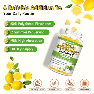 Foto 6 | Foto 6 | Suplemento Nutricional Zetelixia Citrus Bergamot Gomies 60 Unidades - Venta Internacional.