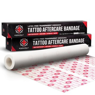 Foto 1 | Foto 1 | Vendaje Para Después Del Tatuaje Sterivault Resistente Al Agua 12 X 3 Yardas - Venta Internacional.