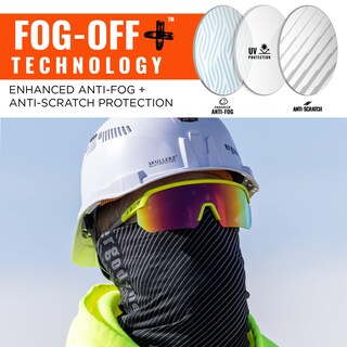 Foto 4 | Foto 4 | Gafas De Sol De Seguridad Ergodyne Skullerz Aegir Antiarañazos Y Antivaho - Venta Internacional.