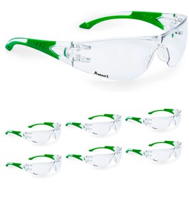 Foto 1 | Foto 1 | Gafas De Seguridad Protectx Roxy Clear 6 Pk Antivaho Ansi Z87.1 - Venta Internacional.
