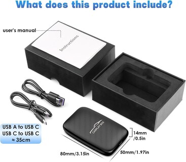 Foto 7 | Foto 7 | Carplay Inalámbrico Y Android Auto Dongle Carplay Ai Box Mtakyi - Venta Internacional.