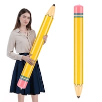 Lápiz Inflable Dalycro Giant Blow Up 43 Pulgadas Amarillo - Venta Internacional.