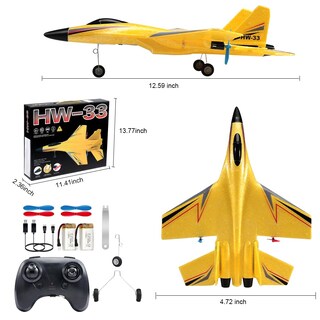 Foto 2 | Foto 2 | Avión Rc Su-27 Hw33 De 2 4 Ghz Y 2 Canales Con Luces Nocturnas Giroscópicas - Venta Internacional.