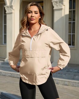 Foto 3 | Foto 3 | Chubasquero Pension Para Mujer Impermeable Y Ligero Color Caqui - Venta Internacional.