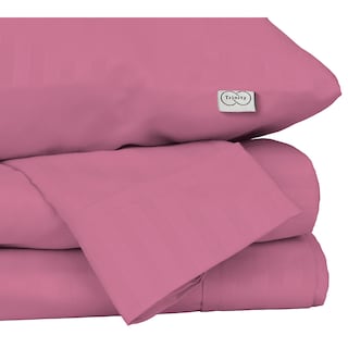 Foto 2 | Foto 2 | Sábanas Trinity Color Palo De Rosa King Size + 2 Almohadas Osos