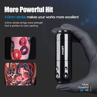 Foto 3 | Foto 3 | Kit De Pistola De Tatuaje Mast Tattoo Sensor De Mástil Kit De Pistola De Tatuaje Inalámbrico - Venta Internacional.