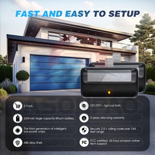 Foto 3 | Foto 3 | Abridor De Puerta De Garaje Con Botón Amarillo Chamberlain 950estd Remoto - Venta Internacional.