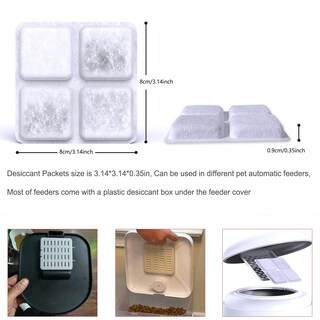 Foto 4 | Foto 4 | Bolsa Desecante Para Alimentos Para Mascotas Samanija Paquete De 8 Unidades Para Mayor Frescura - Venta Internacional.