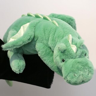 Foto 3 | Foto 3 | Peluche Ololele Little Weighted Dragon 1 Kg Color Verde - Venta Internacional.