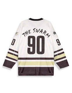 Foto 2 | Foto 2 | Camiseta Caballero Dc Shoes X Grimey The Swarm Blanco Ghj764