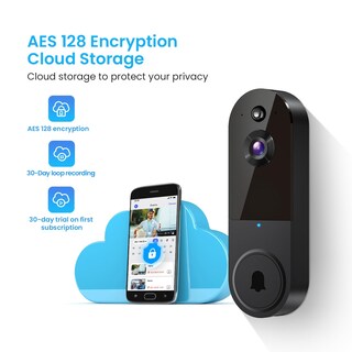 Foto 6 | Foto 6 | Cámara De Videoportero Inalámbrica Boomchill 1080p Con Detección De Ia - Venta Internacional.