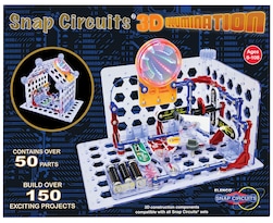 Kit De Exploración Electrónica Snap Circuits Iluminación 3d - Venta Internacional.