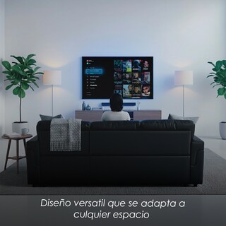 Foto 6 | Foto 6 | Sofá Cama Kairo Negro De Cuero Sintético Chaise Longue/cama Extraíble 3 Plazas Funcional Y Moderno Ilios Innova