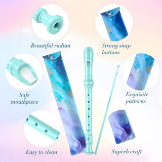 Foto 5 | Foto 5 | Grabadora Soprano Yop-yes Para Niños Principiantes En C Key (lake Green) - Venta Internacional.