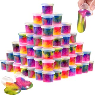 Foto 1 | Foto 1 | Slime Kit Ghfeoohn Unicorn Galaxy 64 Pack Para Niños Mayores De 6 Años - Venta Internacional.