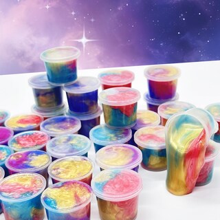 Foto 2 | Foto 2 | Slime Kit Ghfeoohn Unicorn Galaxy 64 Pack Para Niños Mayores De 6 Años - Venta Internacional.