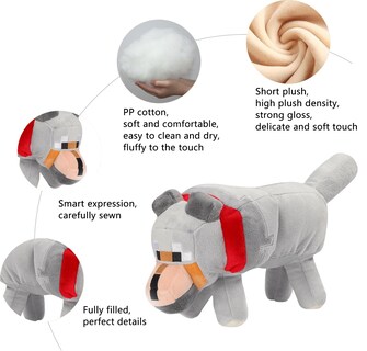 Foto 2 | Foto 2 | Peluche Hcobtroe 3 Muñecas Con Personajes Lobo 13 7 Cm Gato Negro 9 Cm Zorro 7 Cm - Venta Internacional.