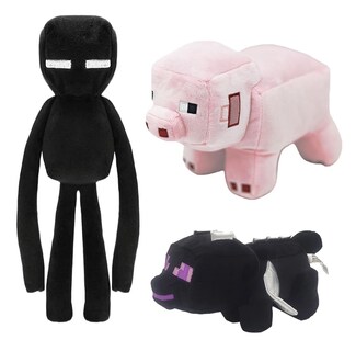 Foto 1 | Foto 1 | Peluche Hcobtroe Enderman 16 9 Cm Baby Pig Ender Dragon 9 8 Cm - Venta Internacional.