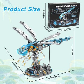 Foto 2 | Foto 2 | Building Blocks Stem Kit Mechanical Dragonfly Funxinee - Venta Internacional.