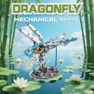 Foto 3 | Foto 3 | Building Blocks Stem Kit Mechanical Dragonfly Funxinee - Venta Internacional.