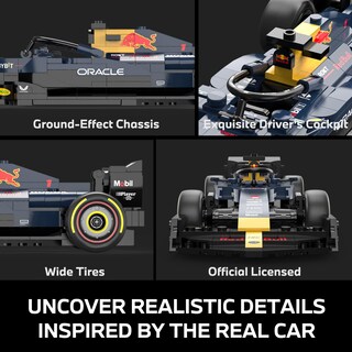 Foto 3 | Foto 3 | Kit De Construcción Yyc Redbull F1 Rb19 Rb19 Rb19 A Escala 1:24 Con 333 Piezas - Venta Internacional.