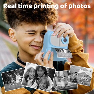 Foto 6 | Foto 6 | Cámara De Impresión Instantánea Digithink Kids 2025 De 32 Gb Con Doble Lente - Venta Internacional.