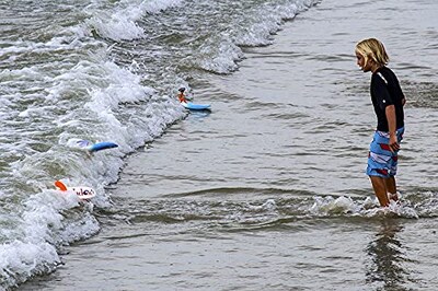 Foto 4 | Foto 4 | Juguete De Playa Surfer Dudes Legends & Surfer Pets Con Tabla De Surf - Venta Internacional.