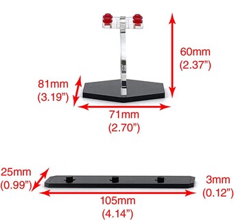 Foto 3 | Foto 3 | Expositor Brickcessories Para Lego 75333 Obi-wan Jedi - Venta Internacional.