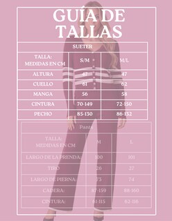 Foto 7 | Foto 8 | Conjunto Tejido Marino para Mujer 2 Piezas