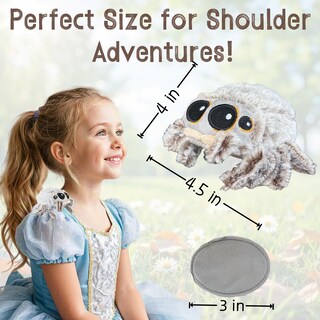 Foto 2 | Foto 2 | Muñeca De Juguete Con Imán De Hombro De Araña De Peluche Para Niños Y Coleccionistas - Venta Internacional.