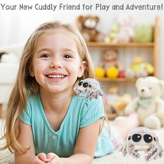 Foto 6 | Foto 6 | Muñeca De Juguete Con Imán De Hombro De Araña De Peluche Para Niños Y Coleccionistas - Venta Internacional.